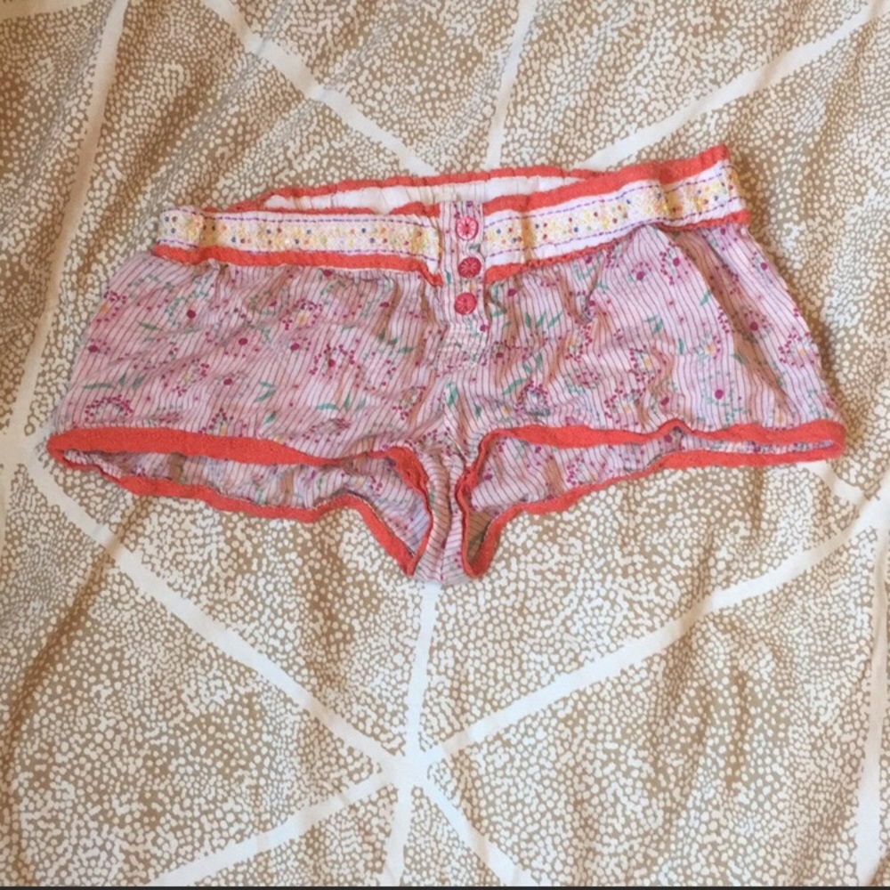 Free People pajama shorts